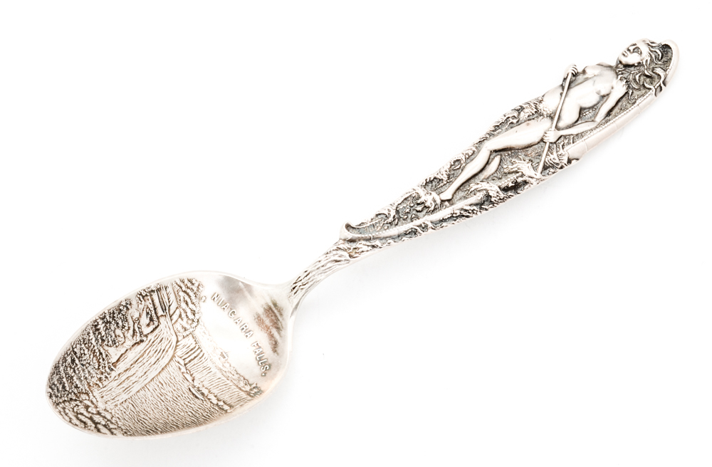 Collection of Commemorative Sterling Silver Spoons