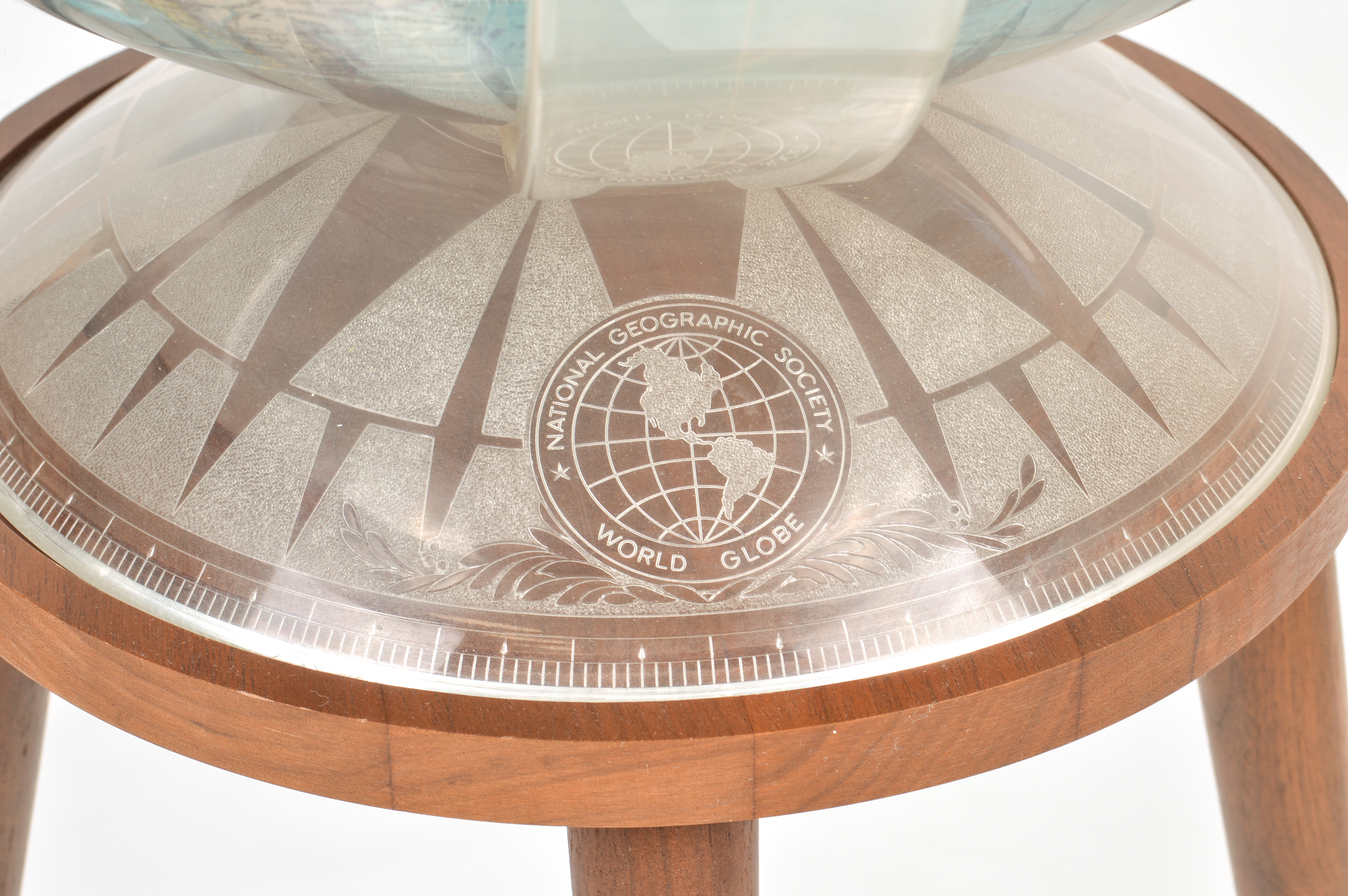 1974 National Geographic Society World Globe