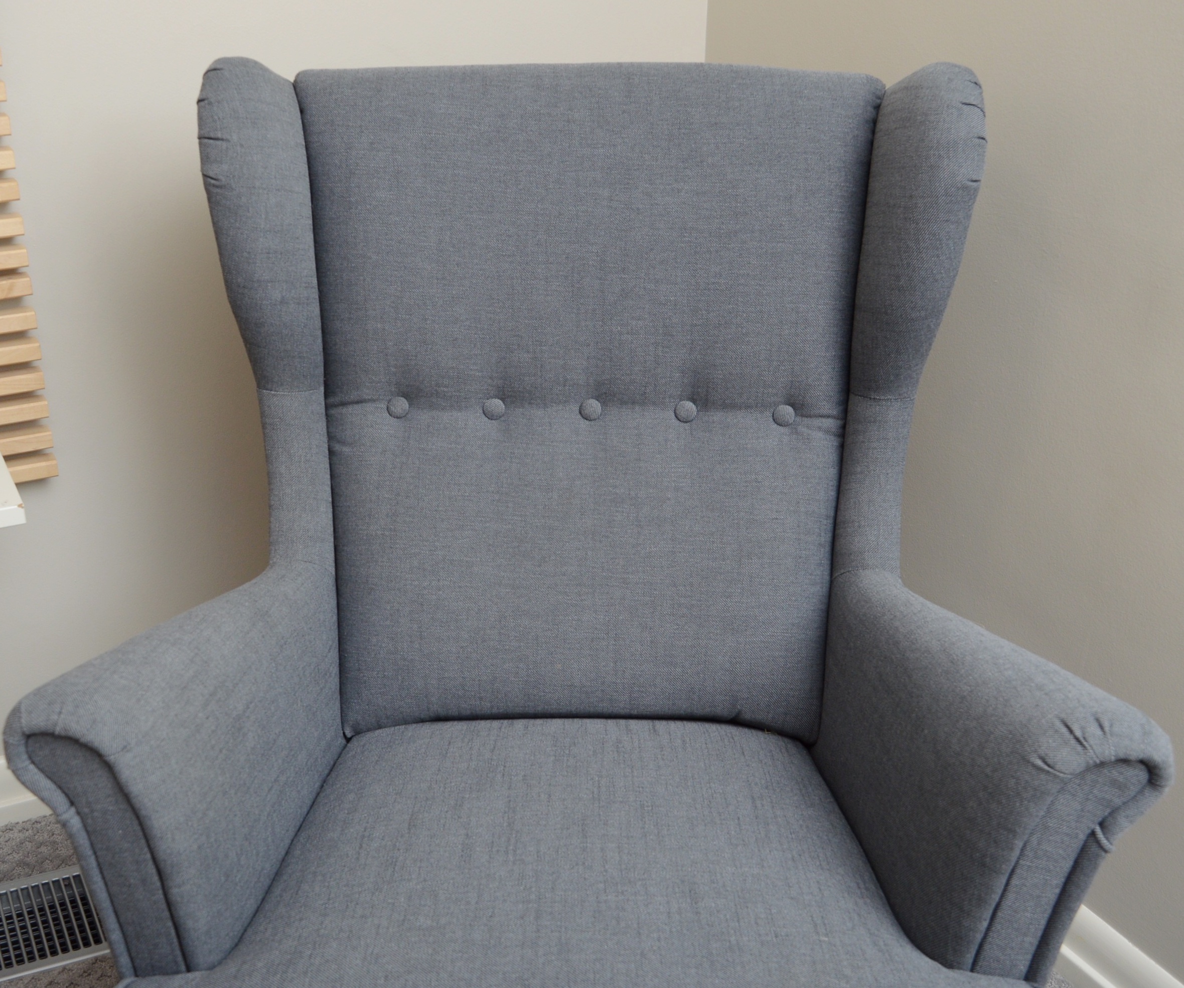 Danish Modern Style Wing Back Chair