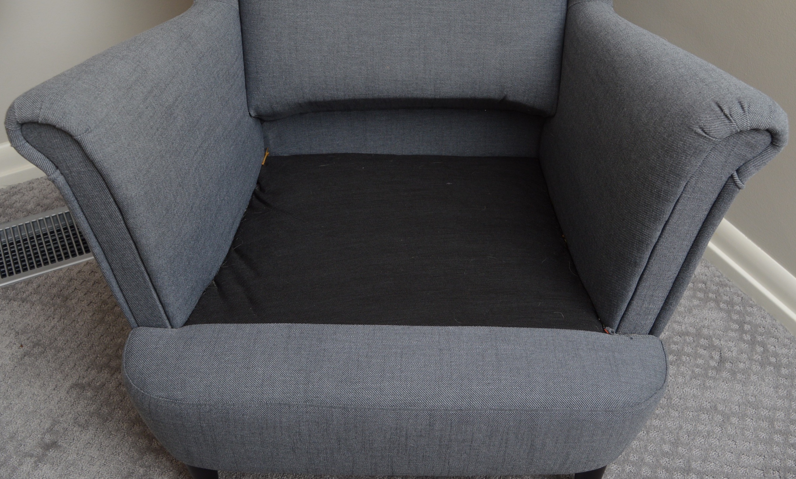 Danish Modern Style Wing Back Chair