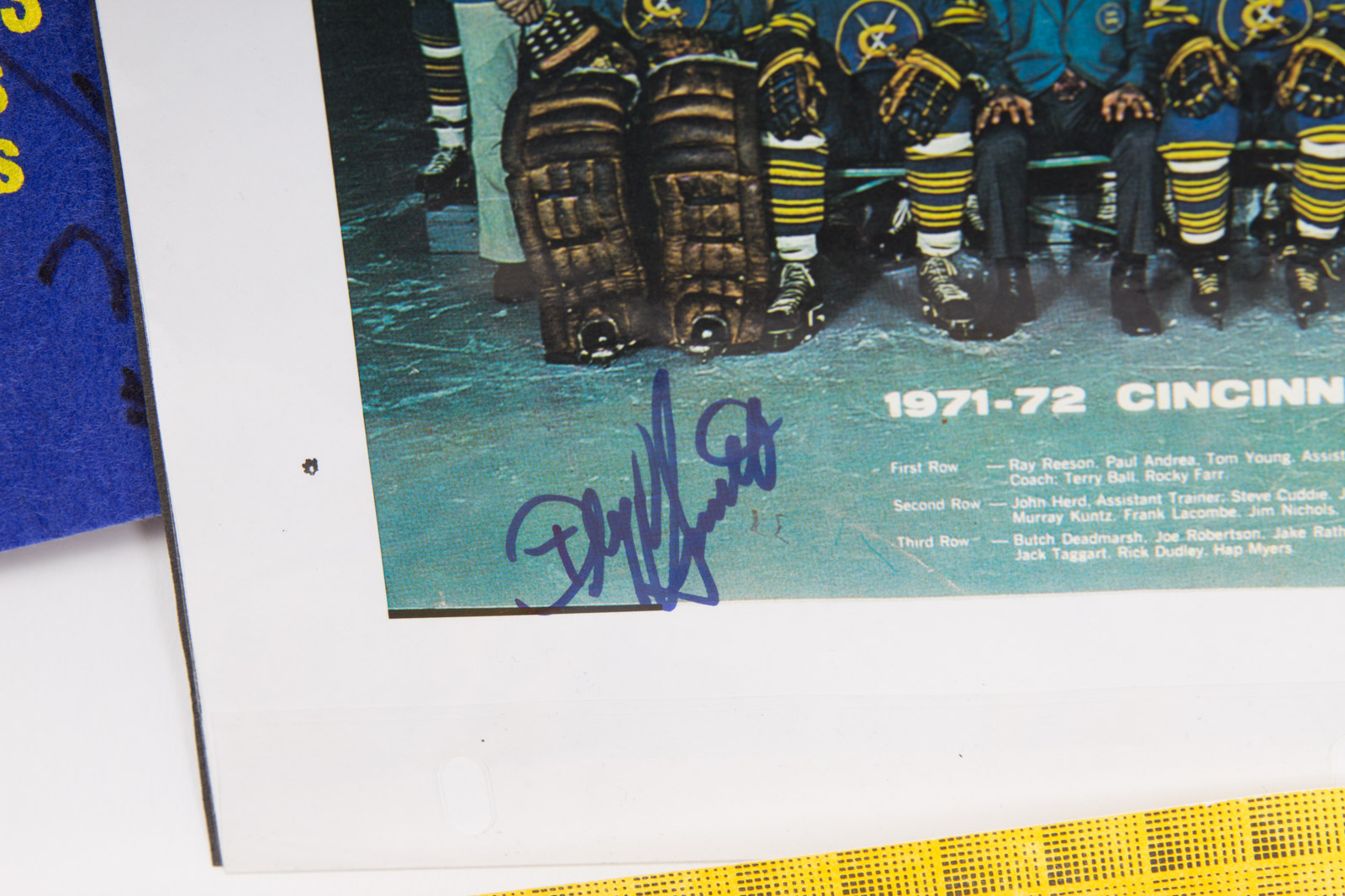 Cincinnati Swords and Stingers Hockey Memorabilia