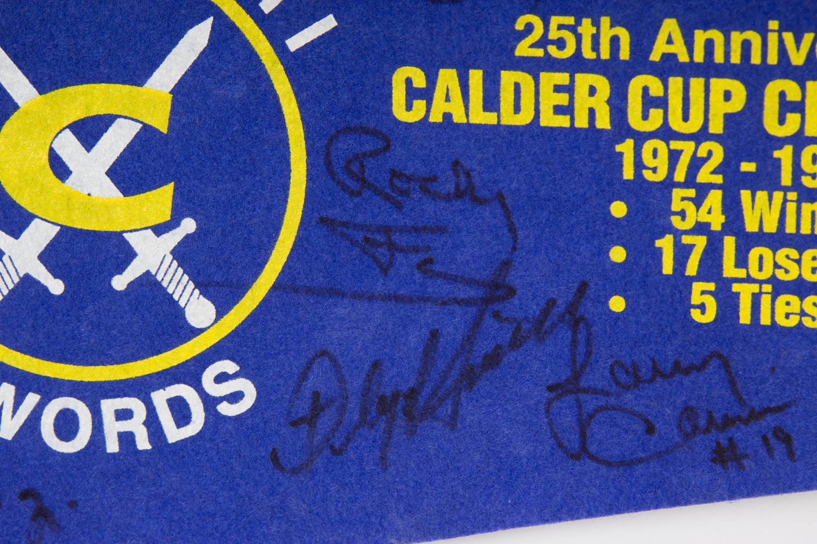 Cincinnati Swords and Stingers Hockey Memorabilia