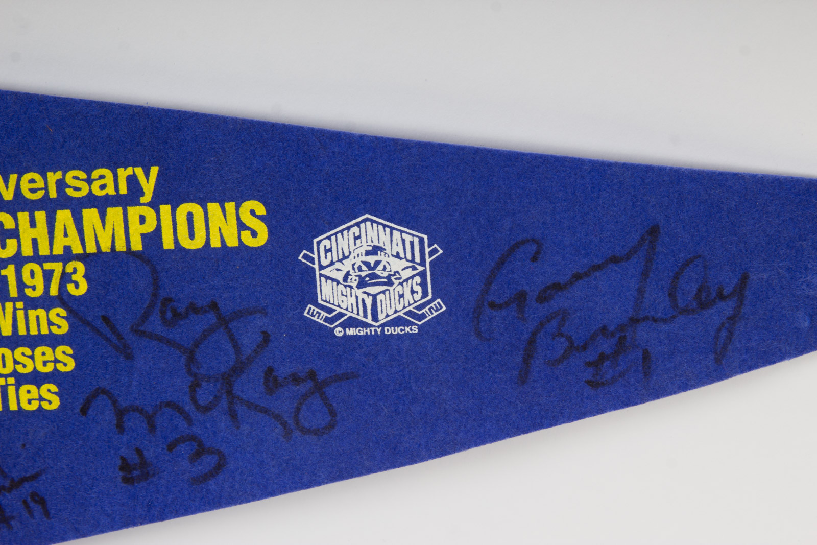 Cincinnati Swords and Stingers Hockey Memorabilia