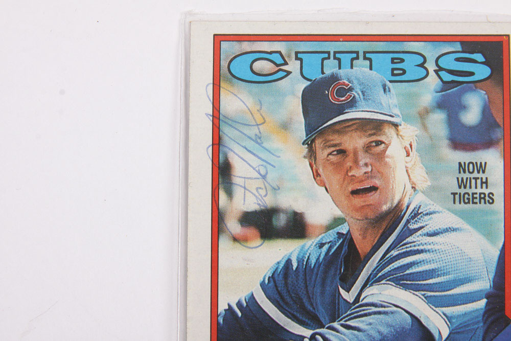 Autographed Baseball Cards