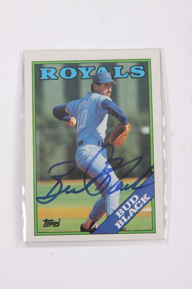 Autographed Baseball Cards