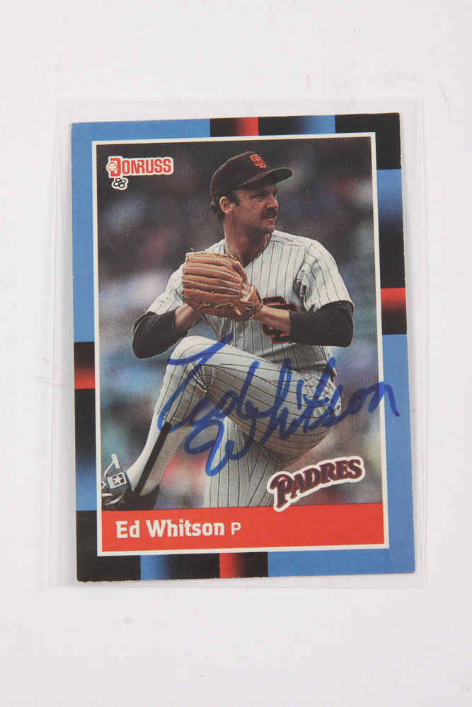 Autographed Baseball Cards