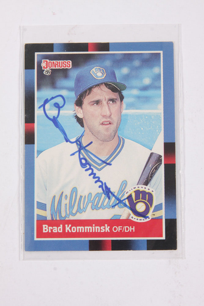 Autographed Baseball Cards