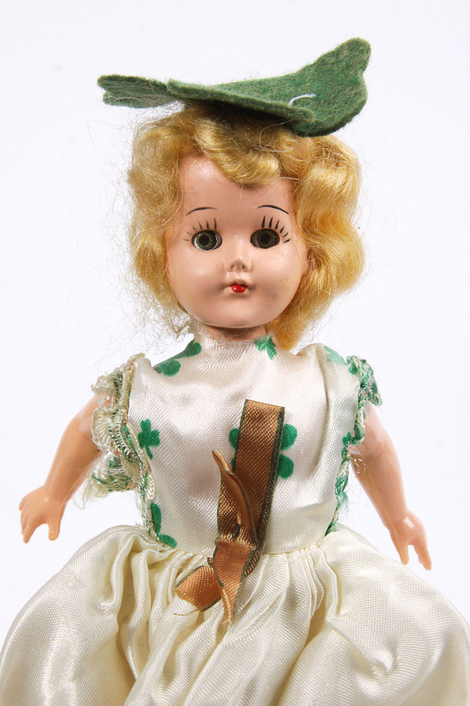 Variety of Vintage Dolls