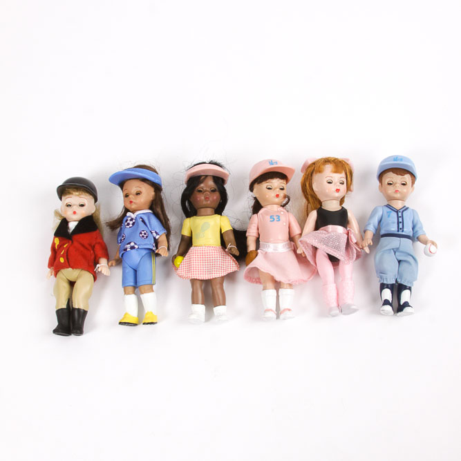 Collection of Miniature Madame Alexander Dolls