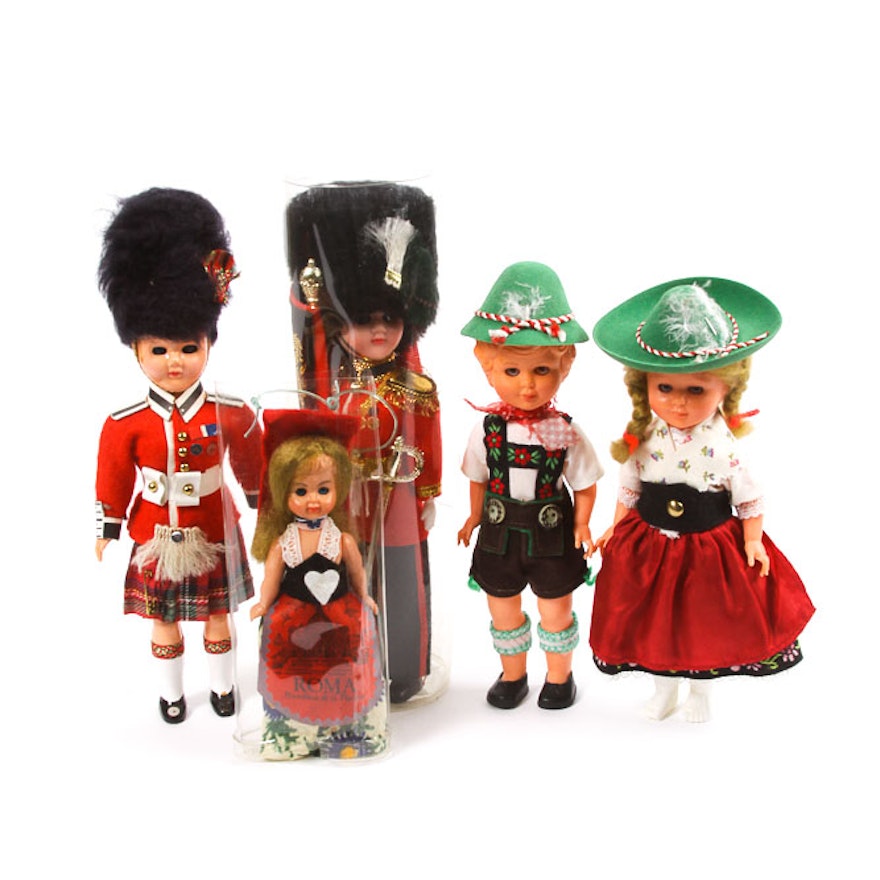 Vintage Dolls from Around the World