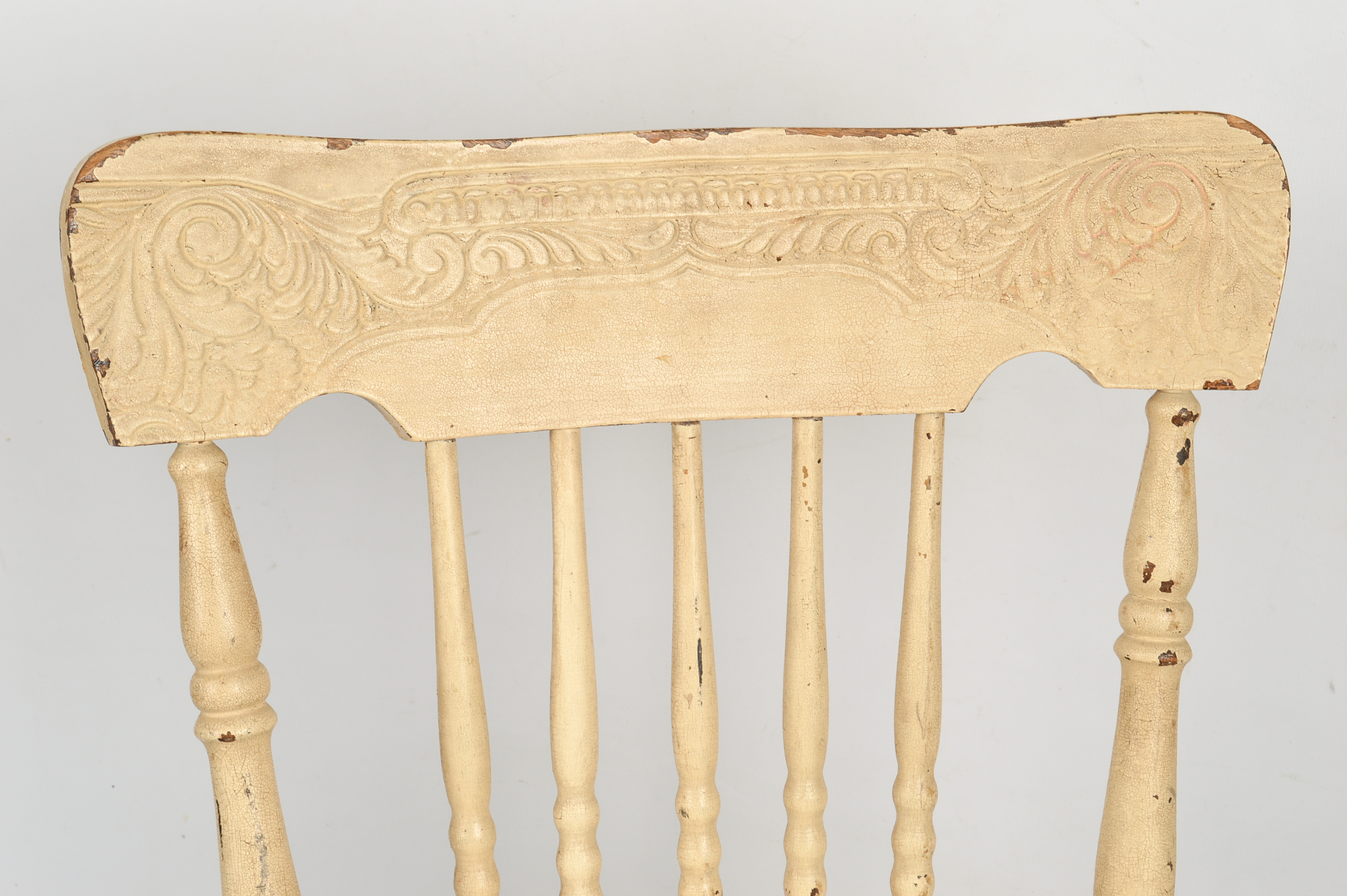 Two Vintage Farmhouse Chairs