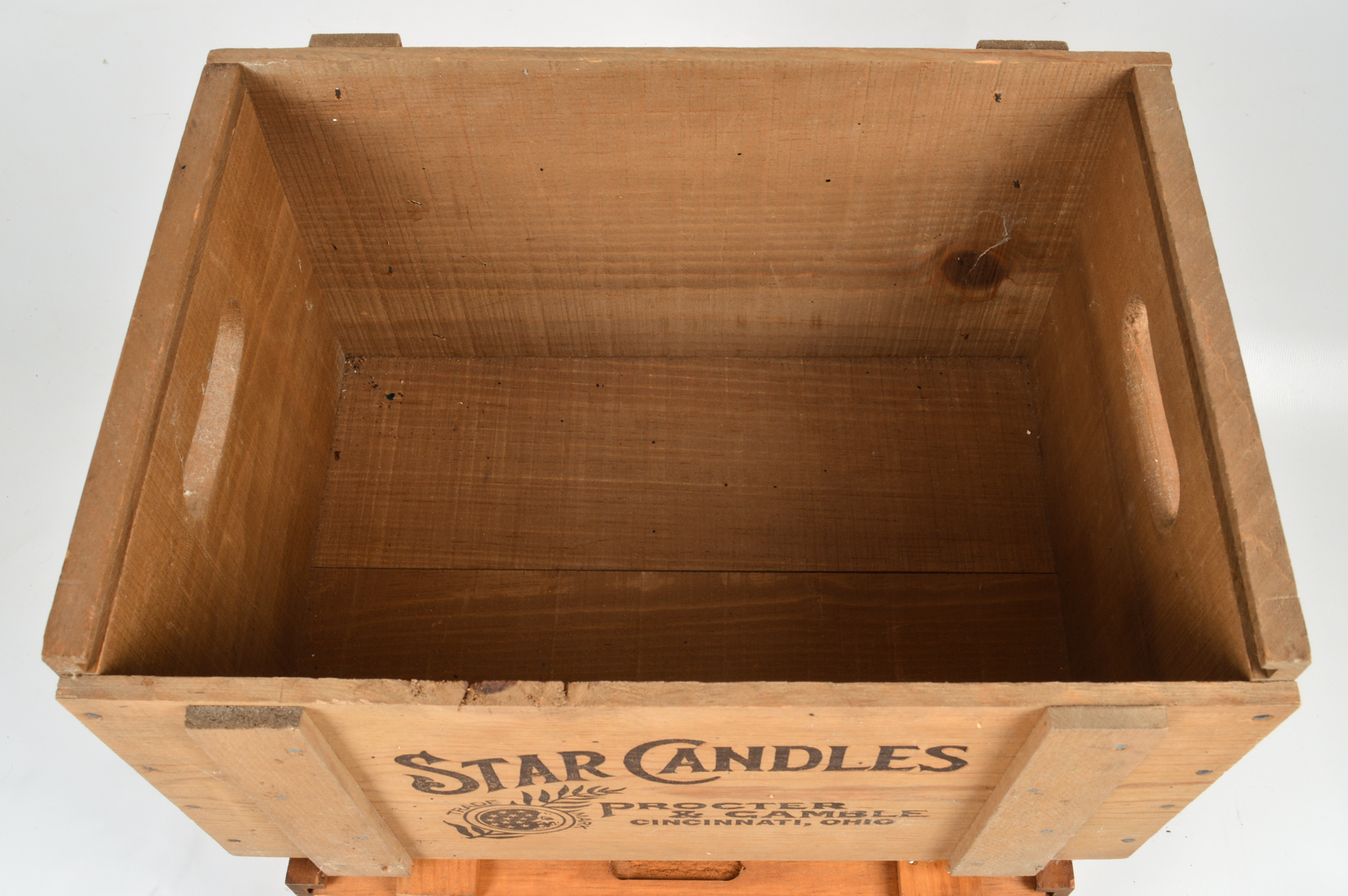 Three Vintage Pine Procter & Gamble Crates