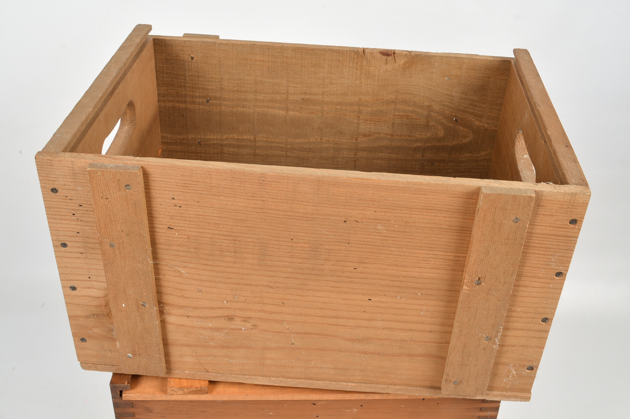 Three Vintage Pine Procter & Gamble Crates