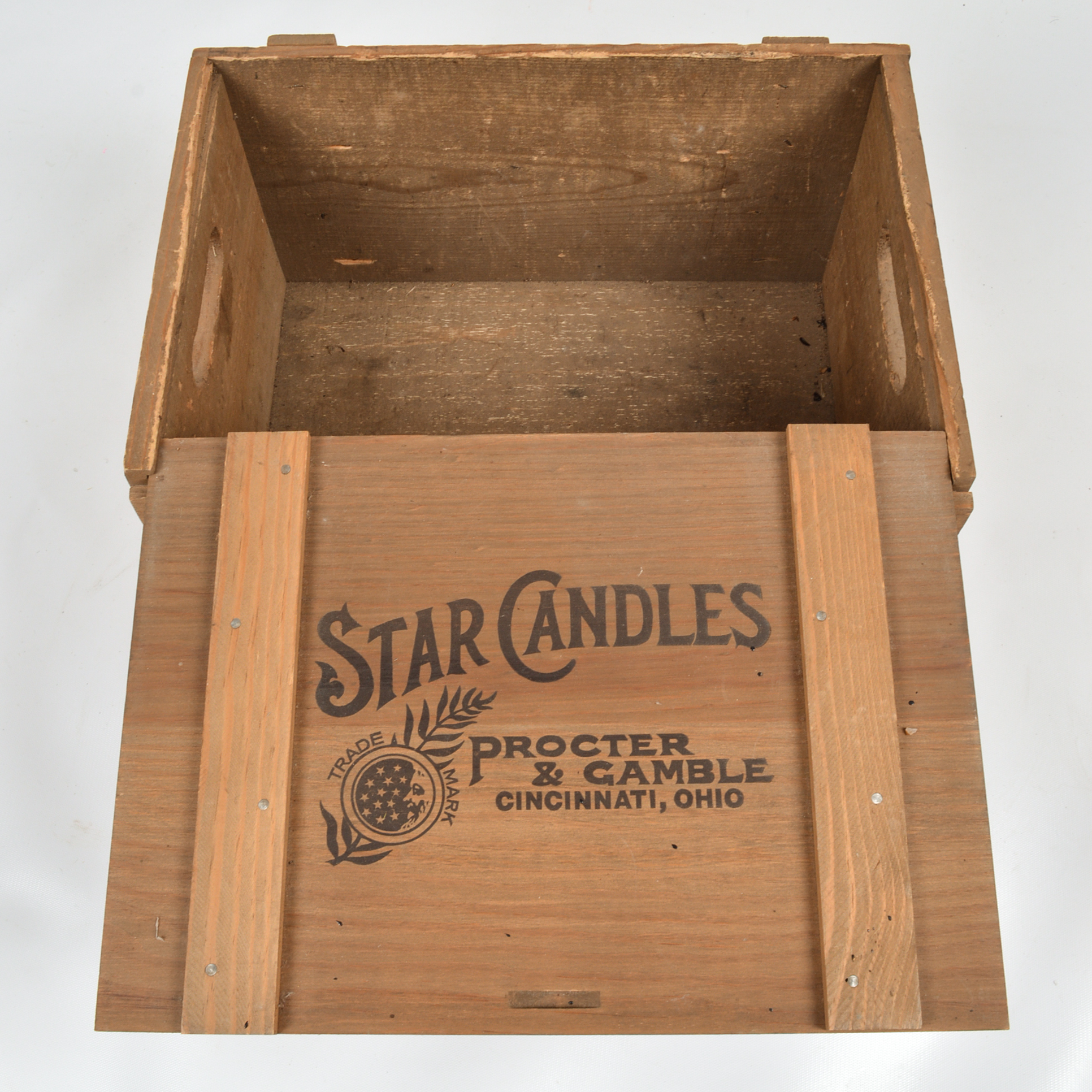 Three Vintage Pine Procter & Gamble Crates