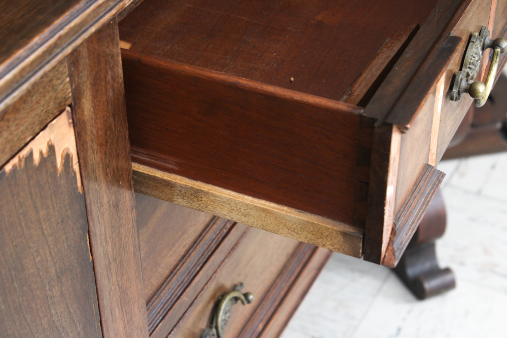 Vintage Jacobean Revival Style Buffet