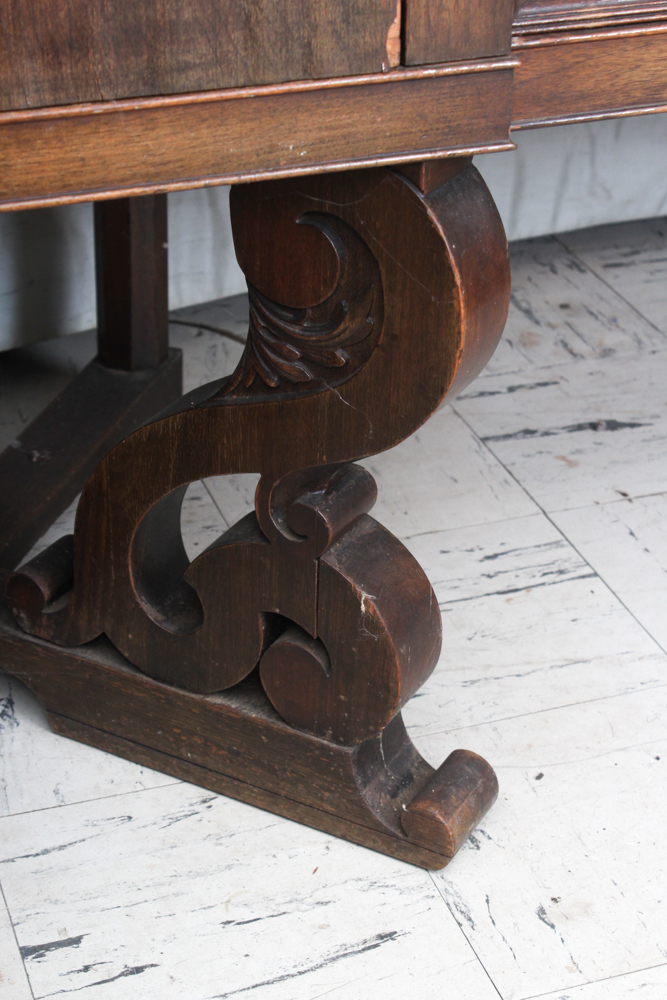 Vintage Jacobean Revival Style Buffet