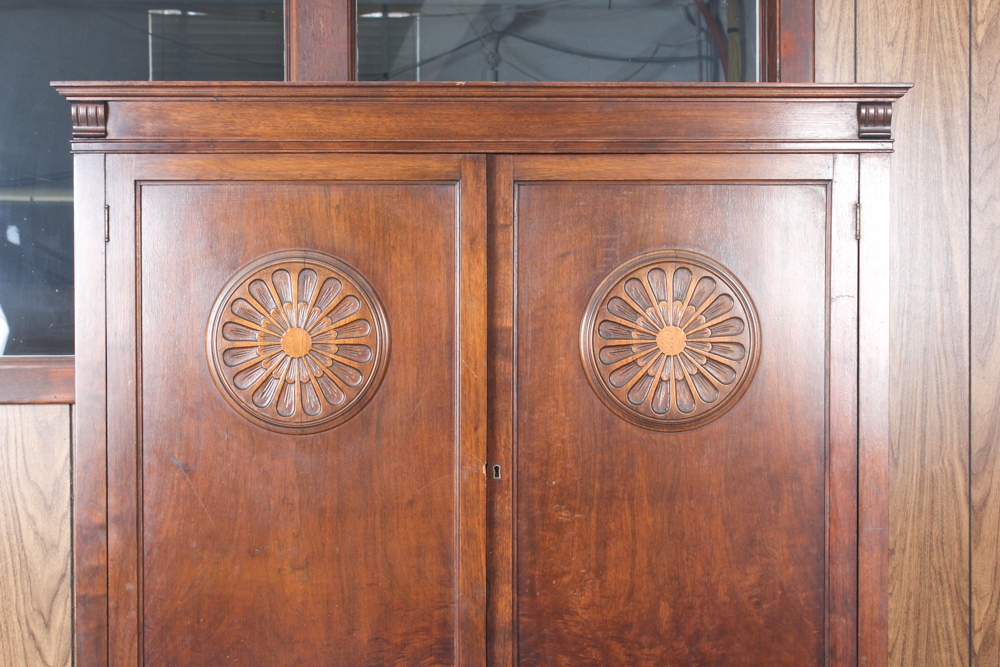 Vintage Jacobean Revival Lowboy Cabinet