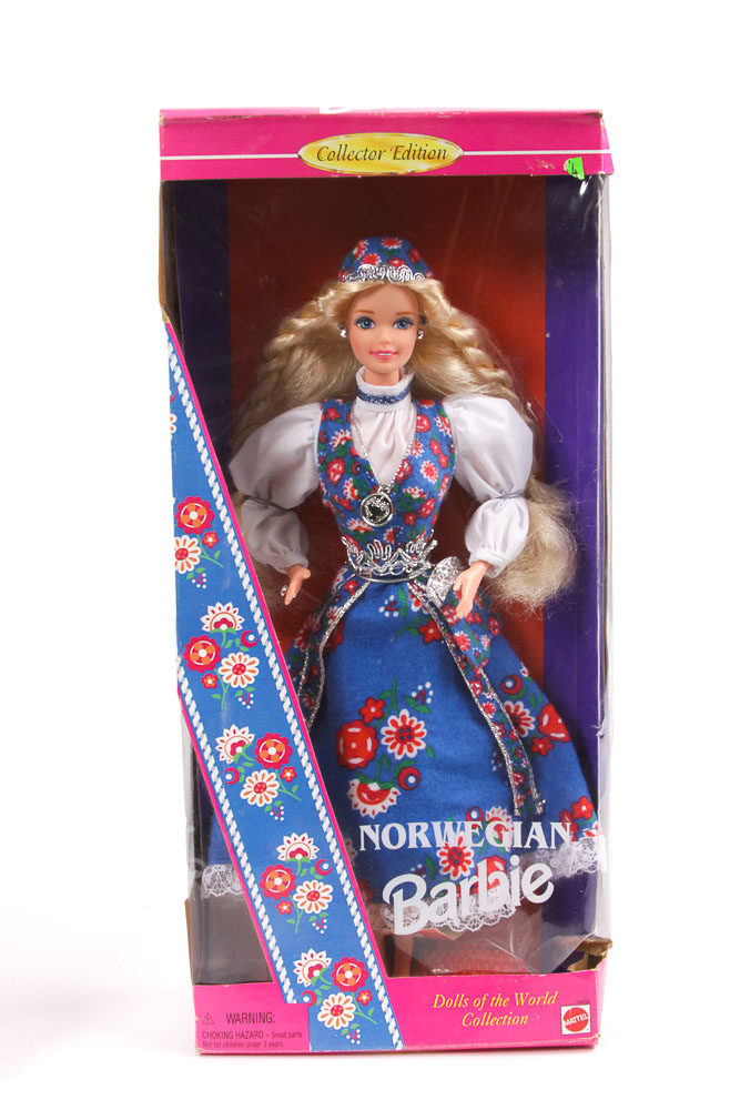 Collection of Barbie Dolls