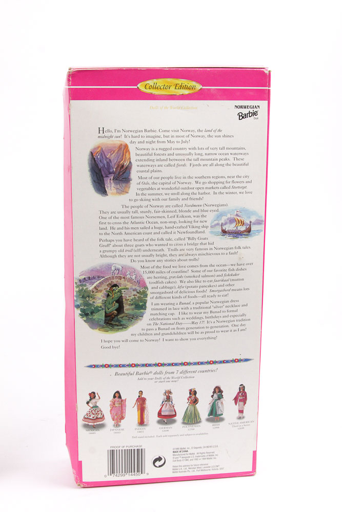 Collection of Barbie Dolls