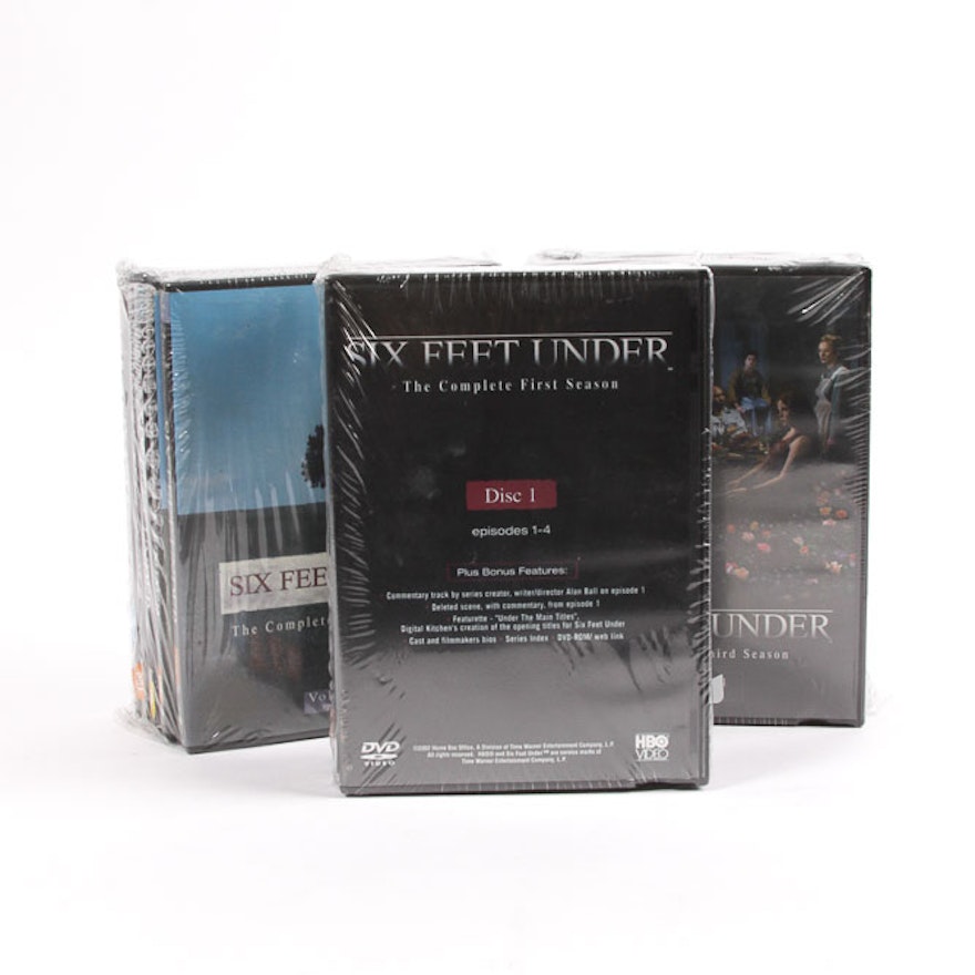 Boxed Sets of "Six Feet Under" DVDs