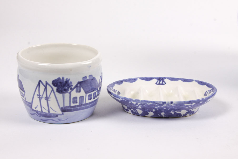 Shard Pottery of Maine "Coastal Village" Earthenware