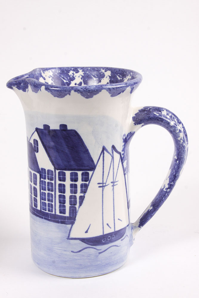 Shard Pottery of Maine "Coastal Village" Earthenware