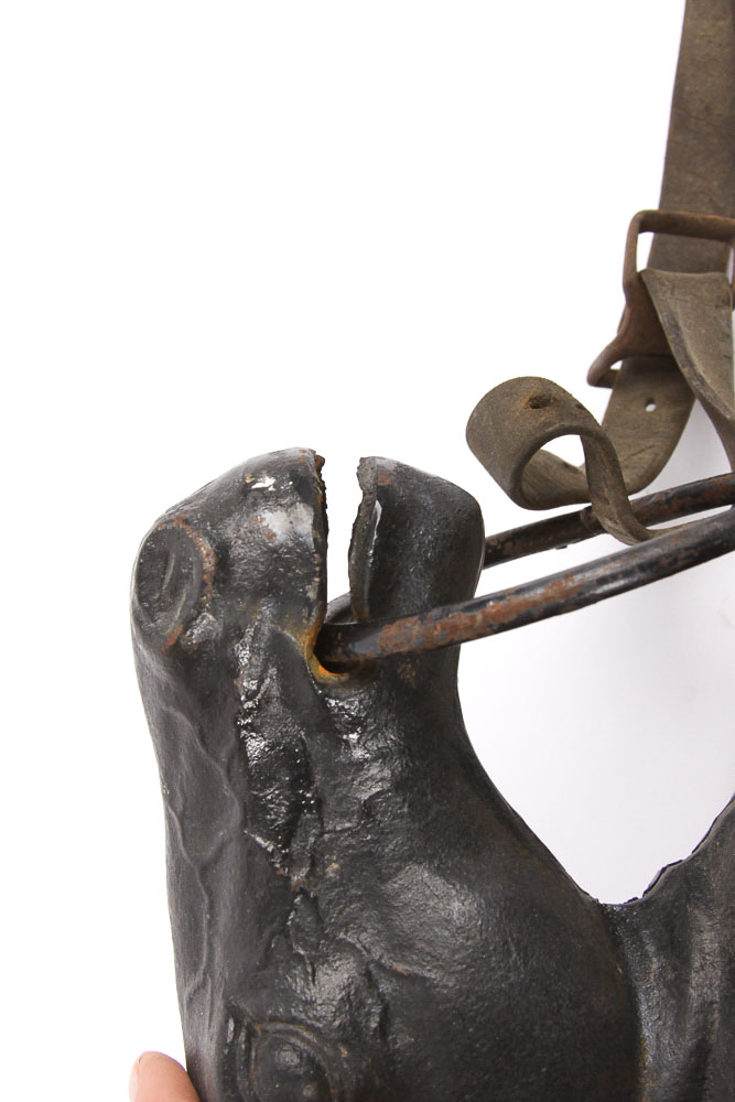 Vintage Cast Iron Horse Head Door Knocker