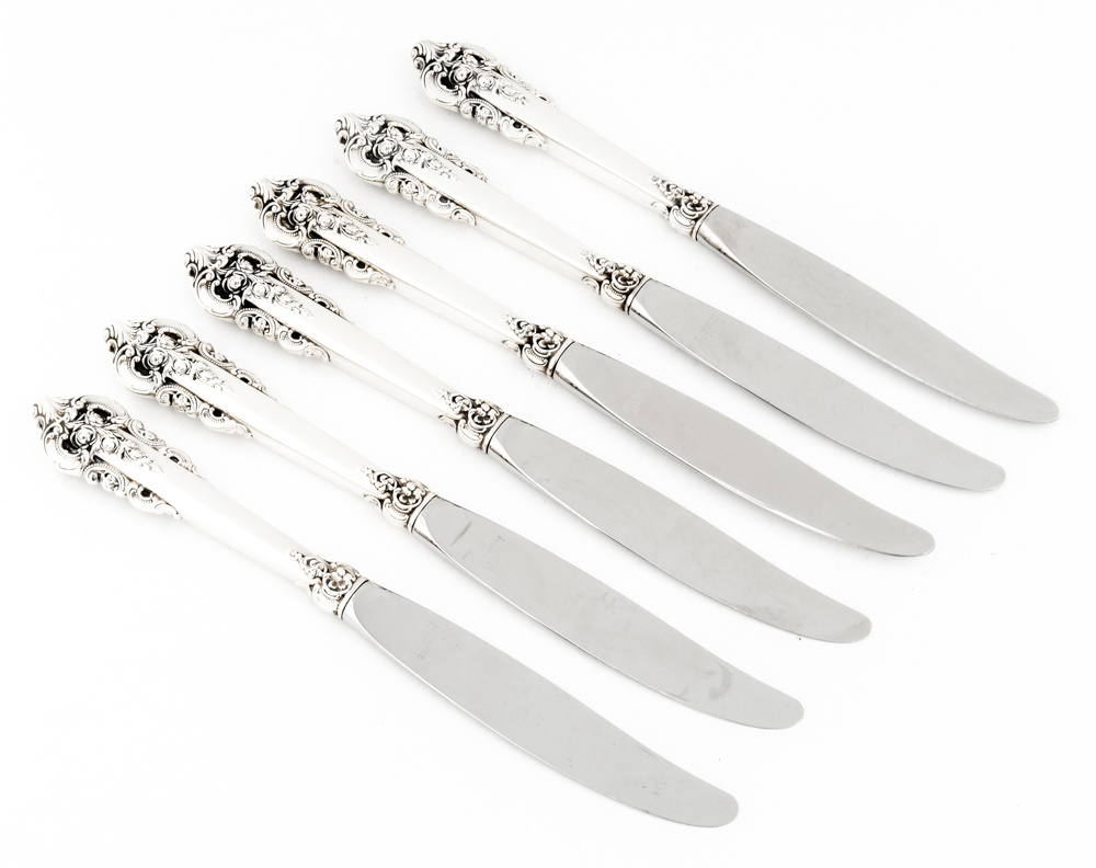 Wallace Silversmiths "Grande Baroque" Sterling Silver Flatware
