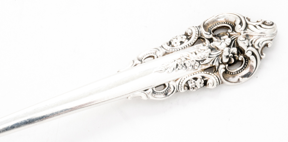 Wallace Silversmiths "Grande Baroque" Sterling Silver Flatware