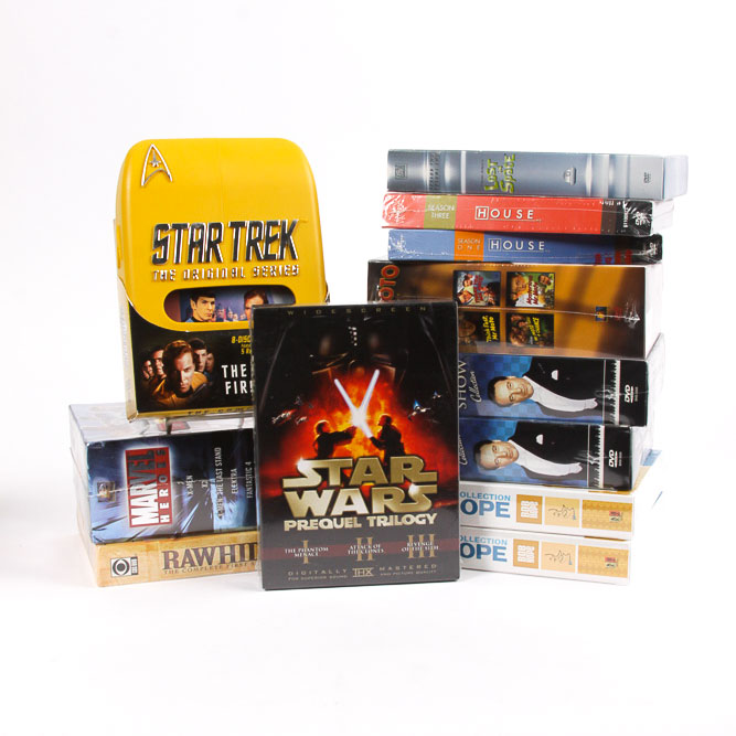 Assortment of Movie Box Sets