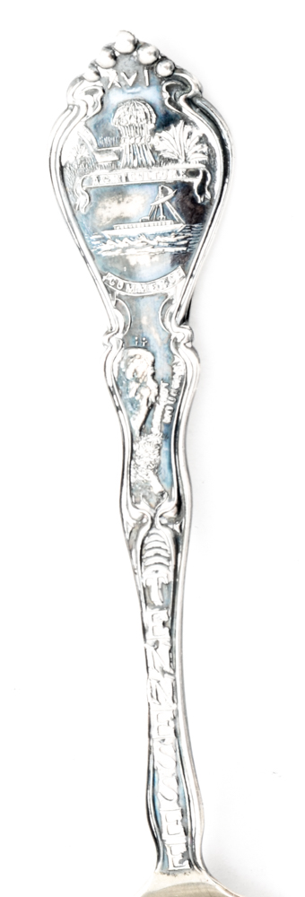 Collection of Vintage Sterling Silver Souvenir Spoons