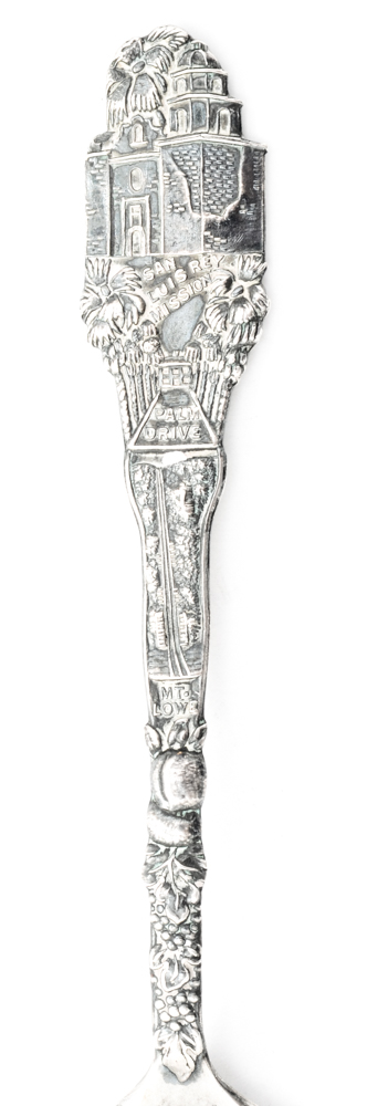 Collection of Vintage Sterling Silver Souvenir Spoons