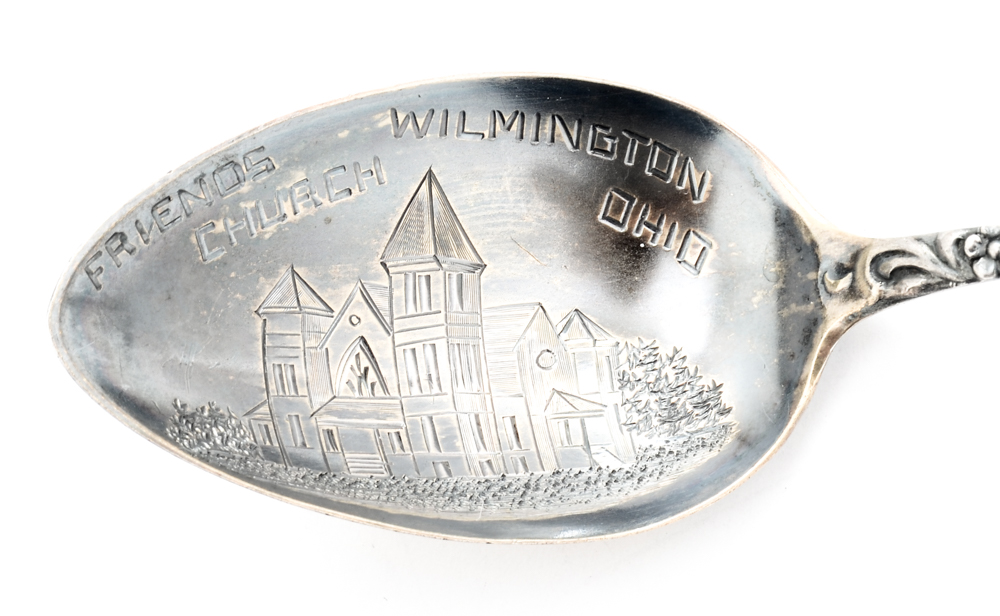 Collection of Vintage Sterling Silver Souvenir Spoons