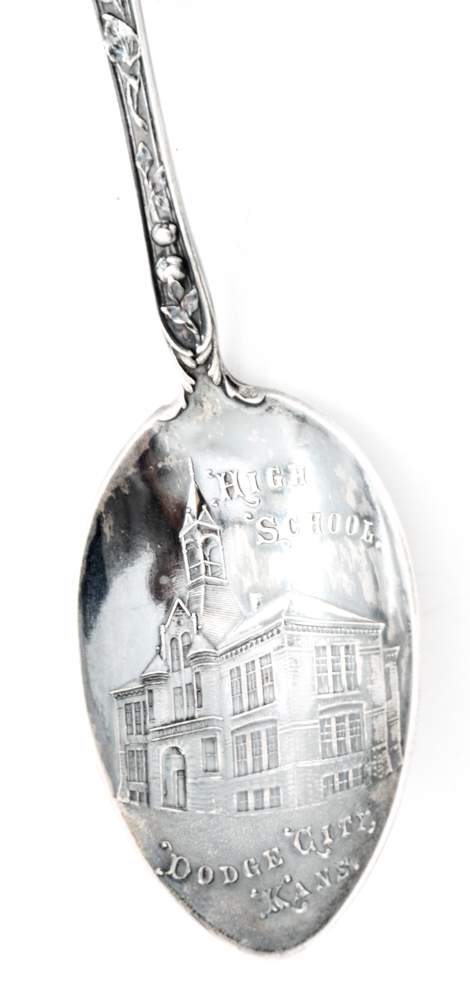 Collection of Vintage Sterling Silver Souvenir Spoons