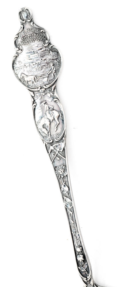 Collection of Vintage Sterling Silver Souvenir Spoons