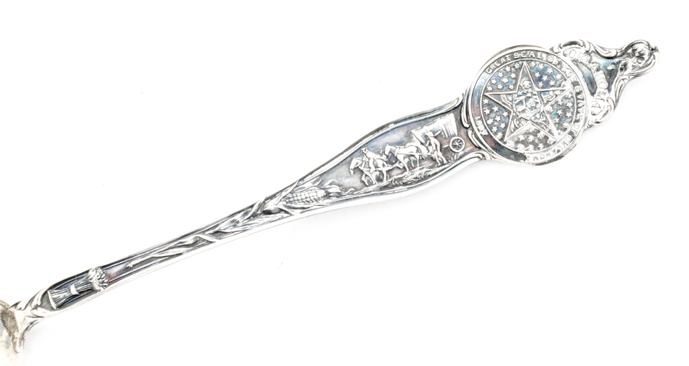 Collection of Vintage Sterling Silver Souvenir Spoons