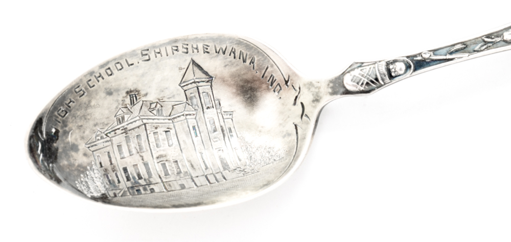 Collection of Vintage Sterling Silver Souvenir Spoons