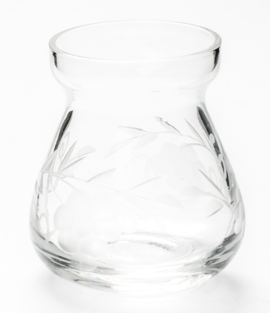 Matthews Company and Webster Co. Sterling Silver and Etched Glass Tableware