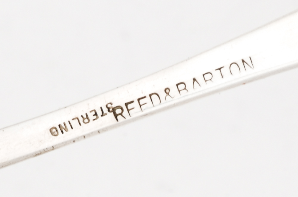 Matthews Company and Webster Co. Sterling Silver and Etched Glass Tableware