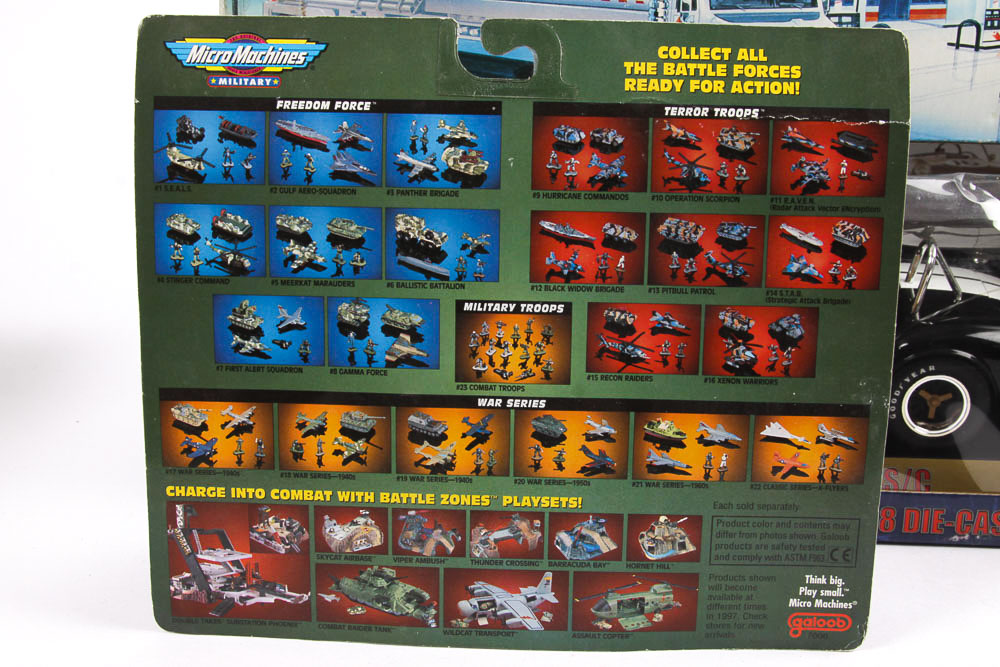Assortment of Die-Cast Vehicles