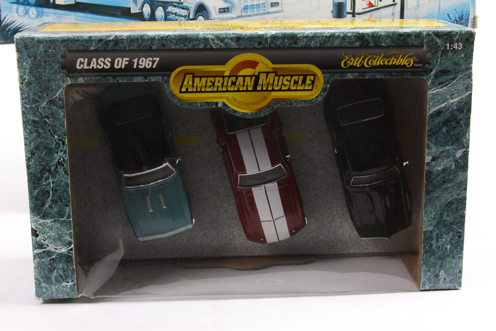 Assortment of Die-Cast Vehicles