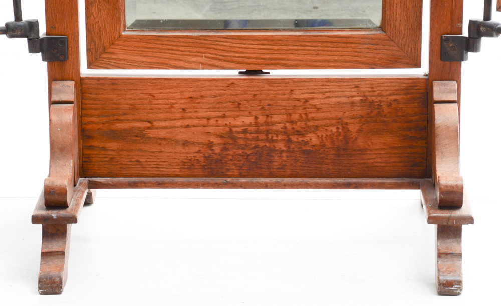 Victorian Three Panel Mirror