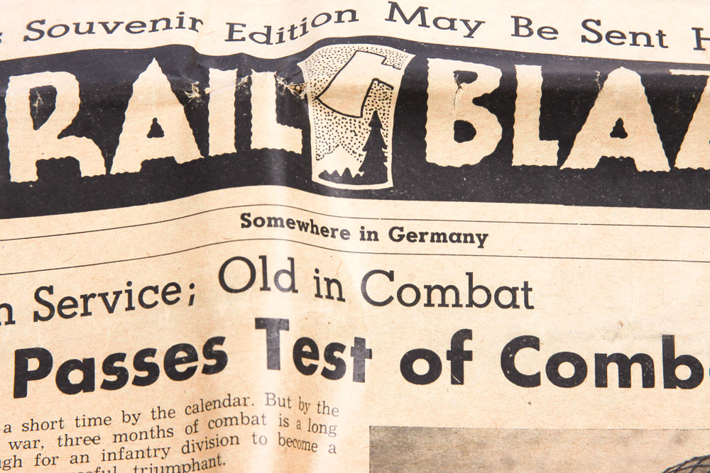 Vintage World War I and II-Era Newspapers