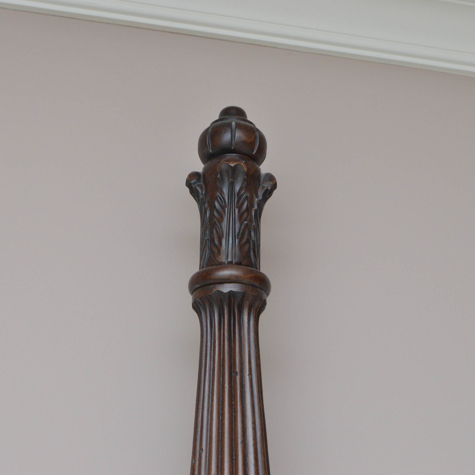 Four-Poster Mahogany King-Size Bed Frame by Thomasville