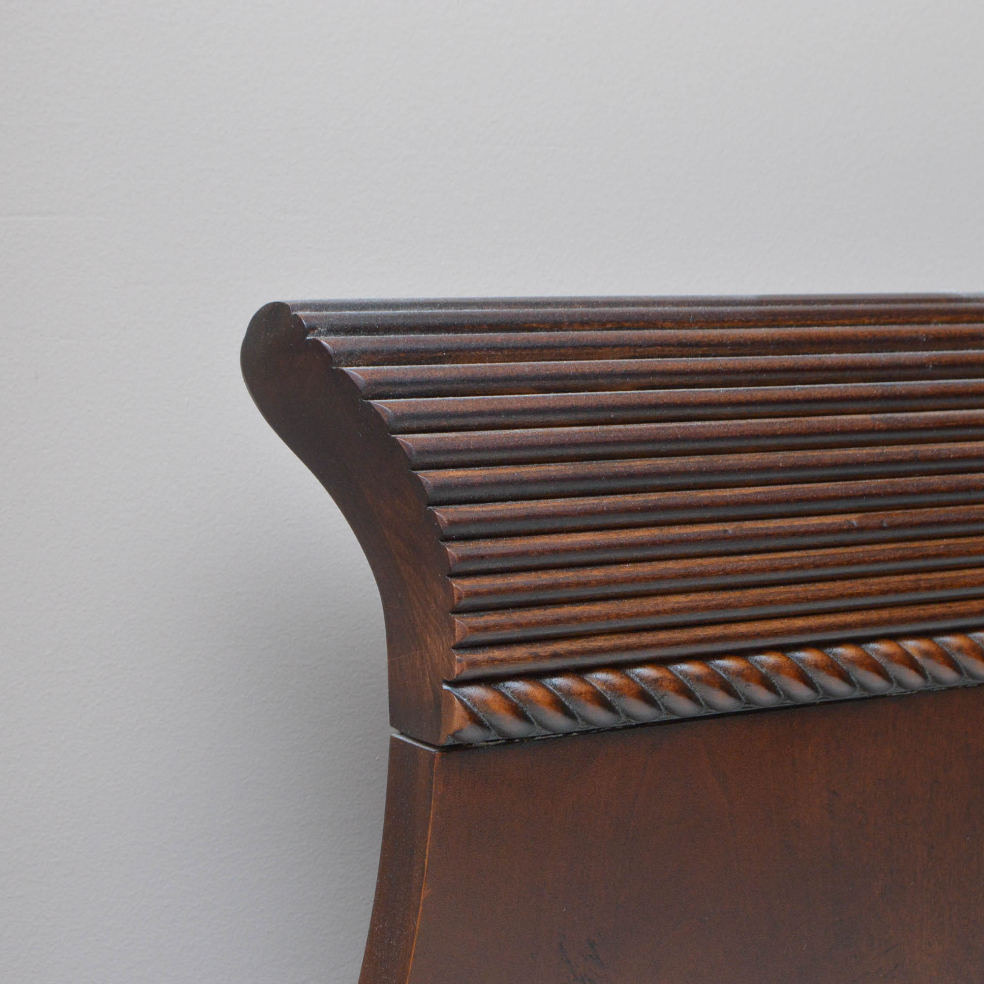 Four-Poster Mahogany King-Size Bed Frame by Thomasville