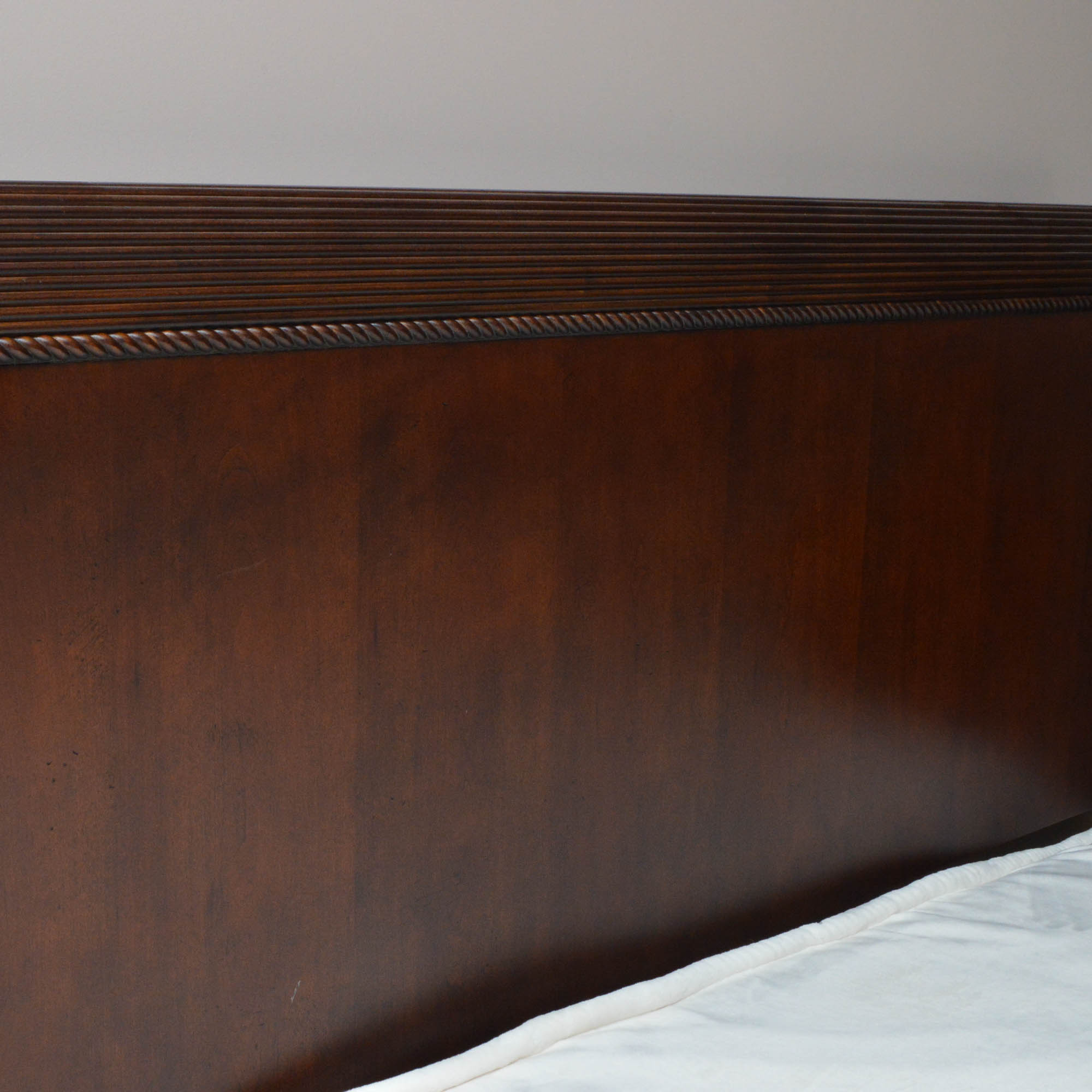 Four-Poster Mahogany King-Size Bed Frame by Thomasville