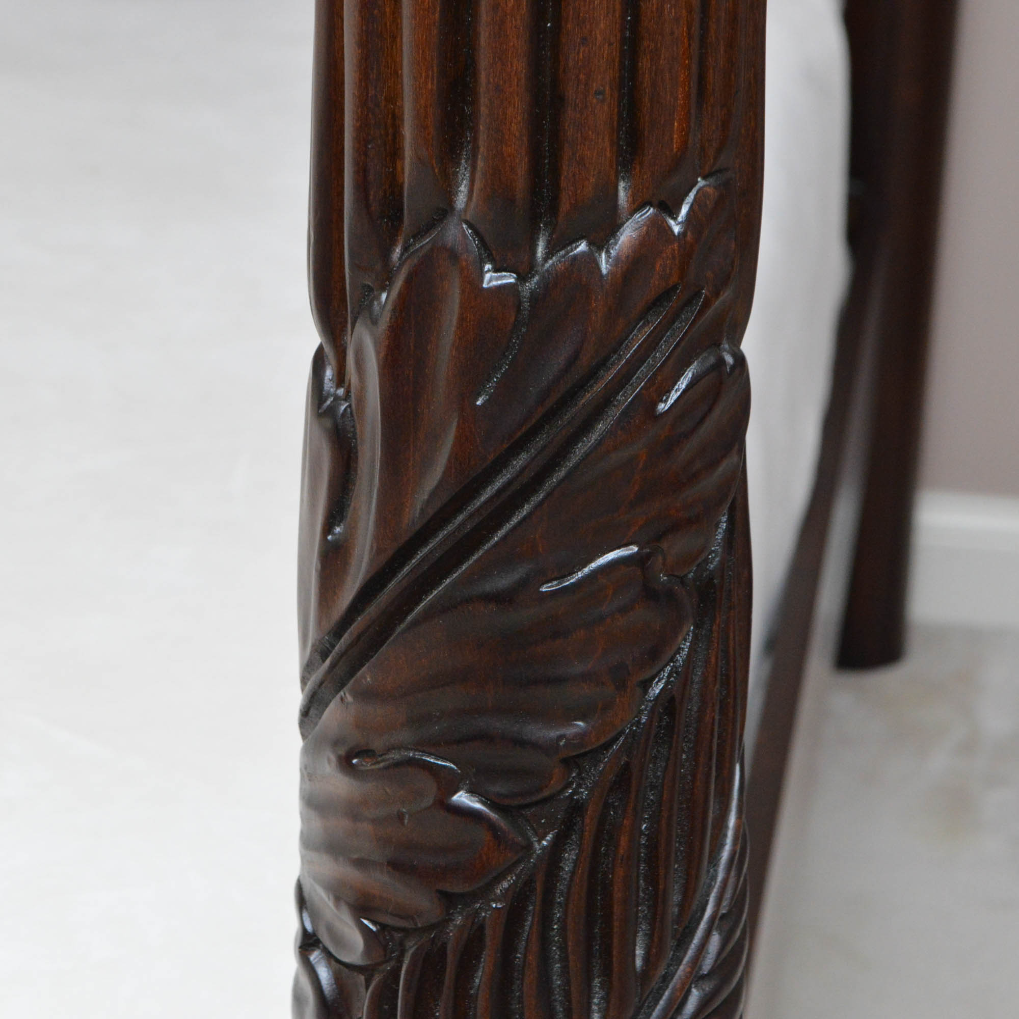 Four-Poster Mahogany King-Size Bed Frame by Thomasville