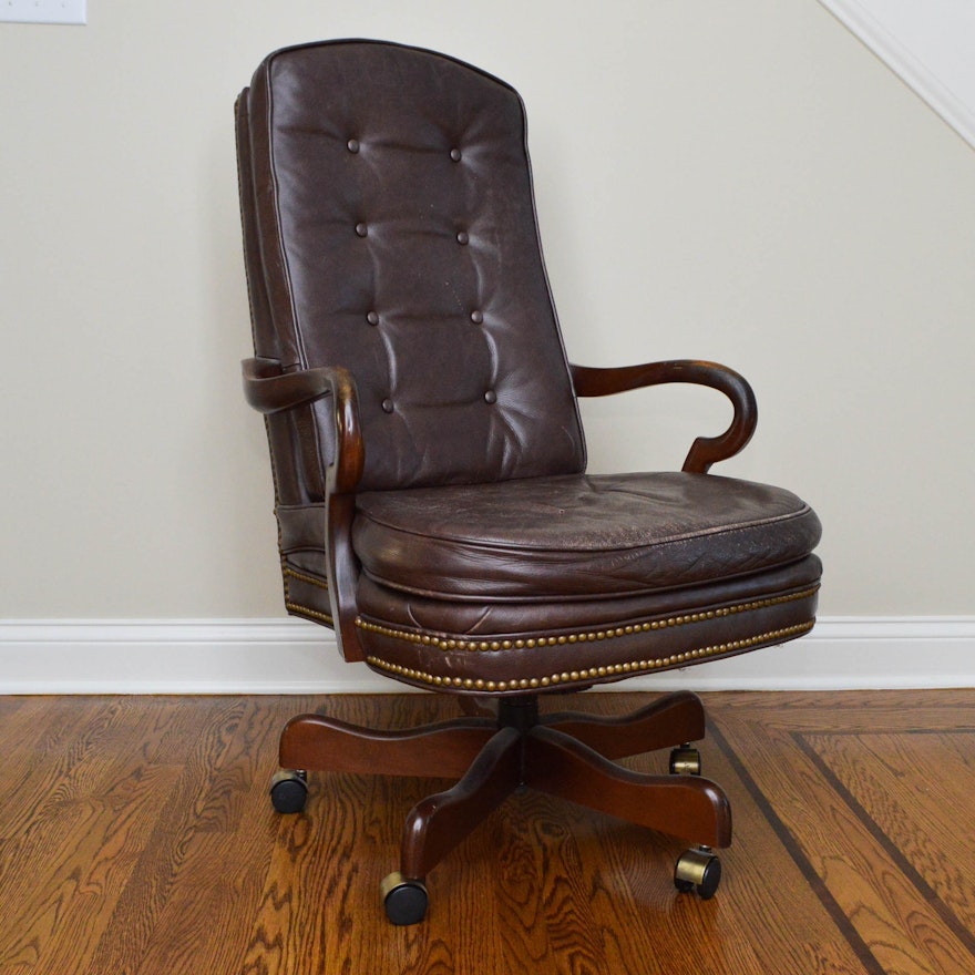 Executive Faux Leather Office Chair by La-Z-Boy