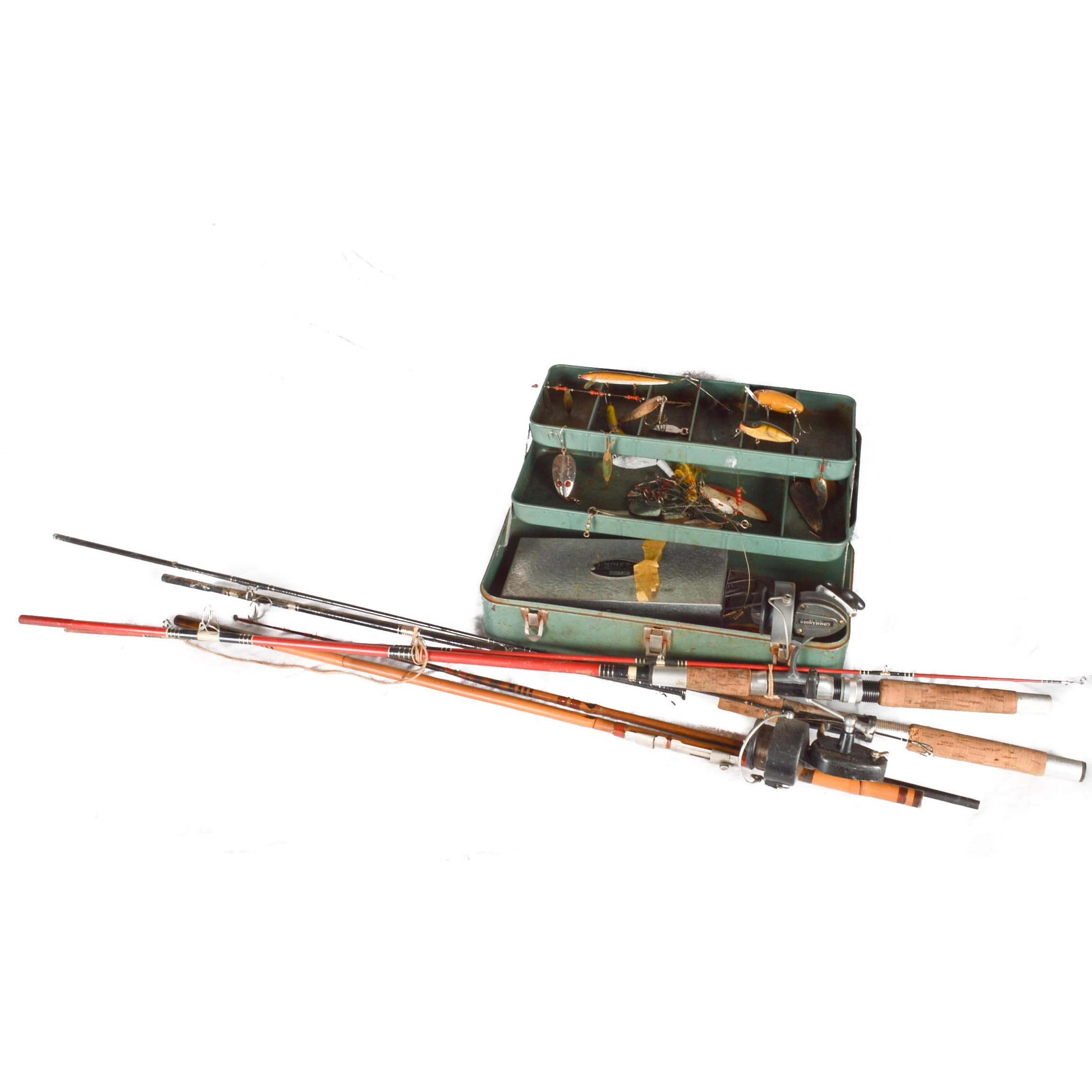 1950s -1960s Fishing Rods and Lures