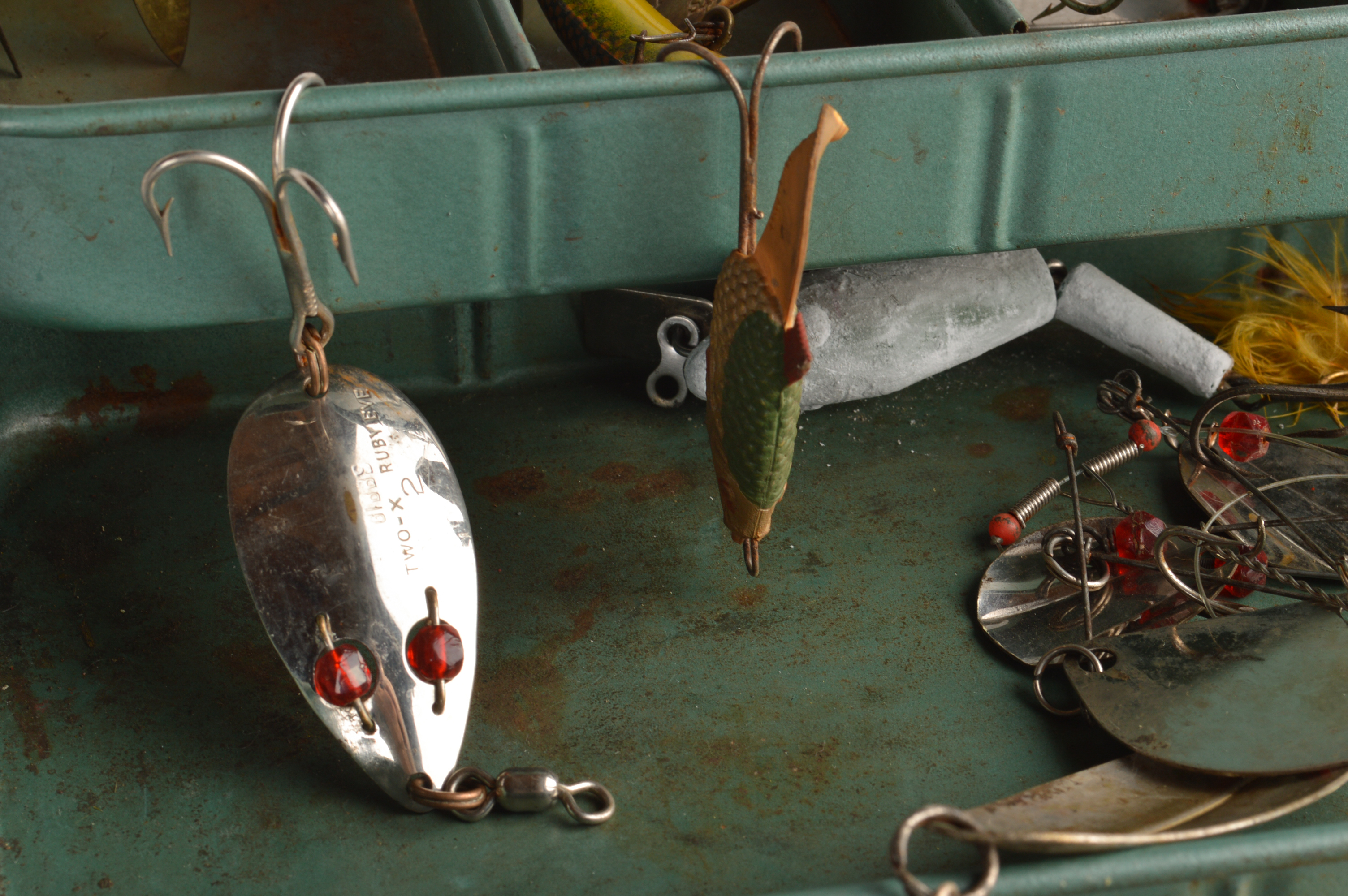 1950s -1960s Fishing Rods and Lures